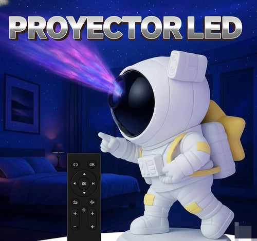 Astronauta Proyector de Estrellas l Luz de Galaxia