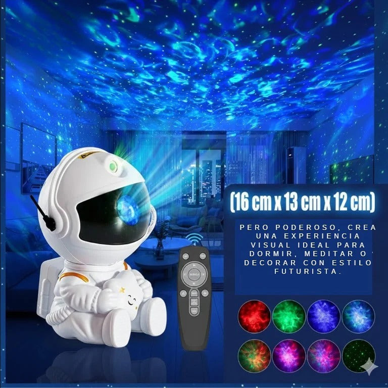 Astronauta Proyector de Estrellas l Luz de Galaxia