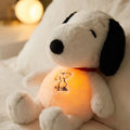 Peluche Snoopy que Respira Musical - Efecto Relajante con Luz y Sonido