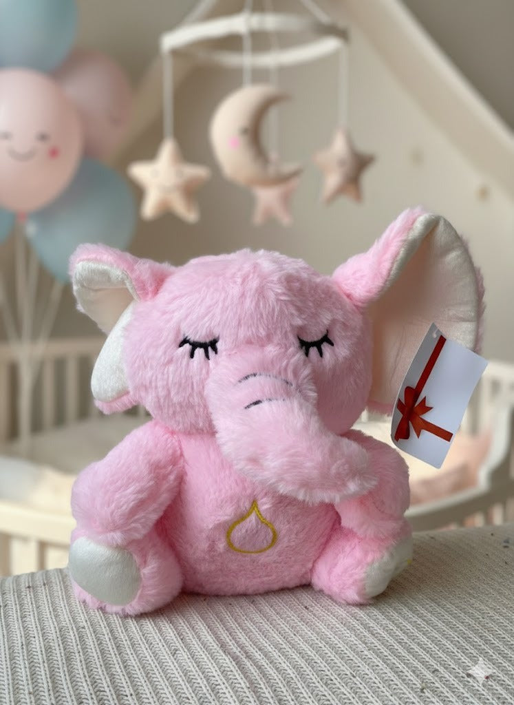 Peluche Elefante que Respira con Sonido - Alivia la Ansiedad