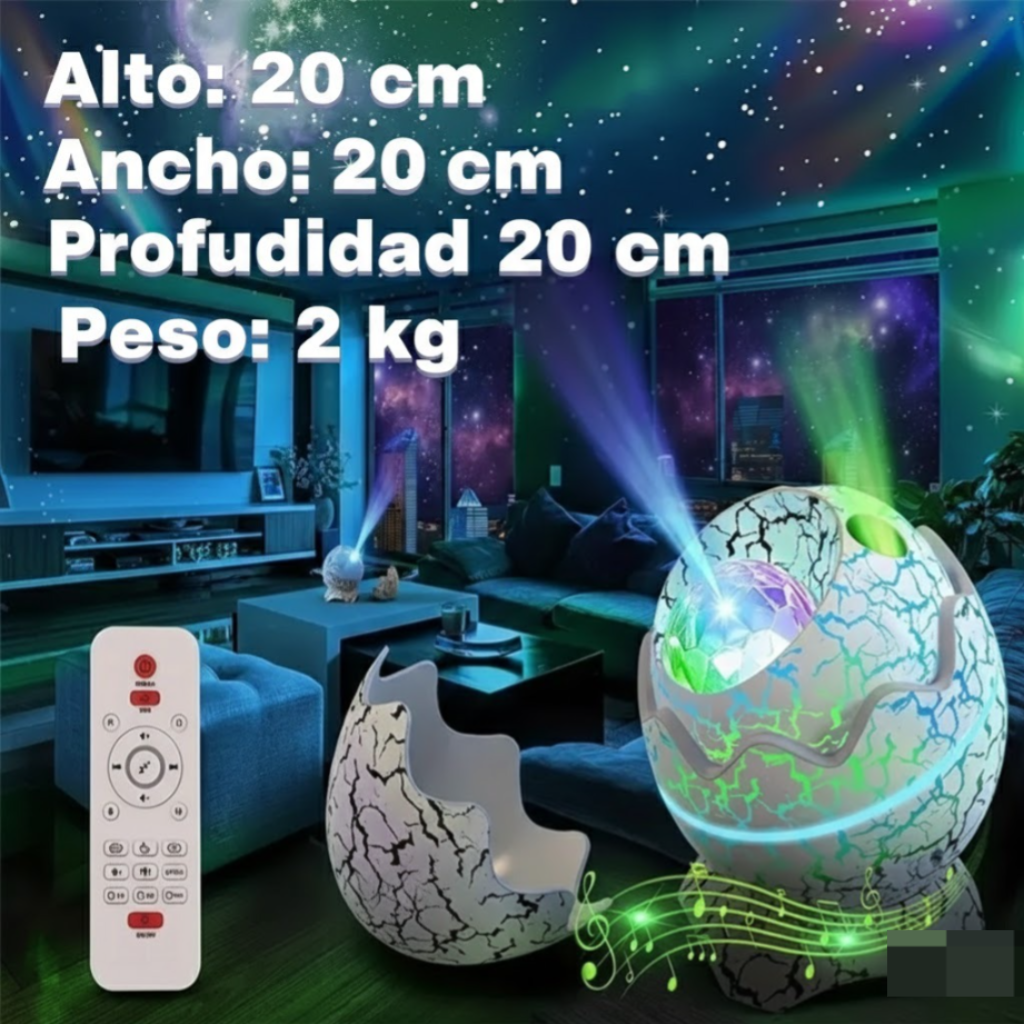 Proyector Huevo de Dinosaurio